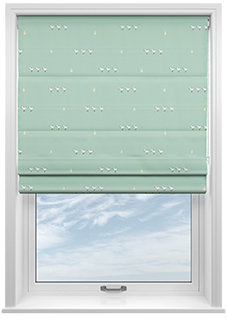 Puddle Down, Mummy Duck Egg - Roman Blind